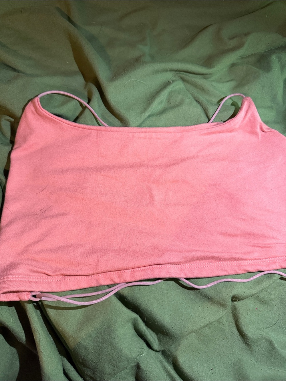 Windsor Salmon Colored Thin-Strap Bandeau Cami